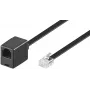 Microconnect MPK103FB telefoonkabel 3 m zwart