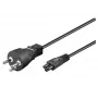 Microconnect PE120819 stroomkabel zwart 1,8 m C5-koppeling