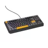 GENESIS Thor 230 TKL toetsenbord gaming USB + RF draadloos + Bluetooth QWERTY zwart, grijs, oranje