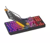 GENESIS Thor 230 TKL toetsenbord gaming USB + RF draadloos + Bluetooth QWERTY zwart, grijs, oranje