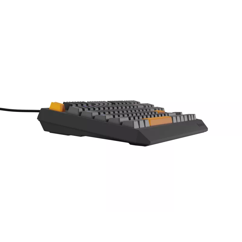 GENESIS Thor 230 TKL toetsenbord gaming USB + RF draadloos + Bluetooth QWERTY zwart, grijs, oranje