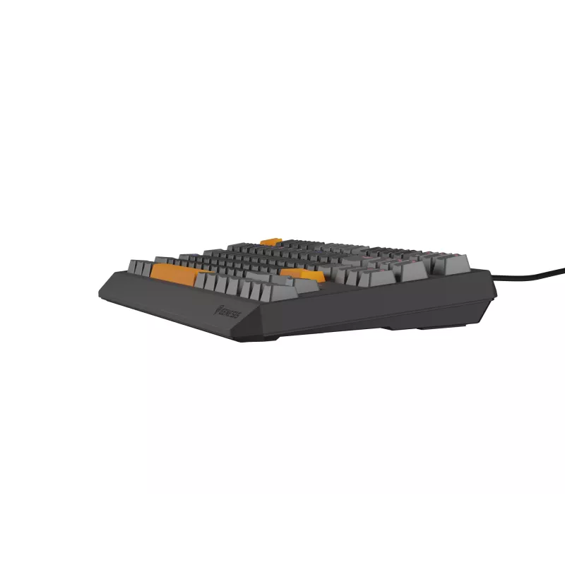 GENESIS Thor 230 TKL toetsenbord gaming USB + RF draadloos + Bluetooth QWERTY zwart, grijs, oranje