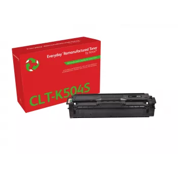Everyday™ zwarte gereviseerde toner van Xerox compatibel met Samsung CLT-K504S, standaardcapaciteit