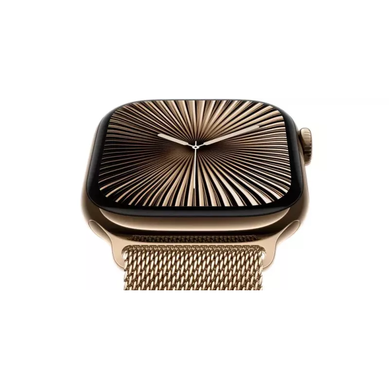 Smartwatch Apple Watch Series 10 GPS + Cellular 46mm leisteen-titanium behuizing zwart