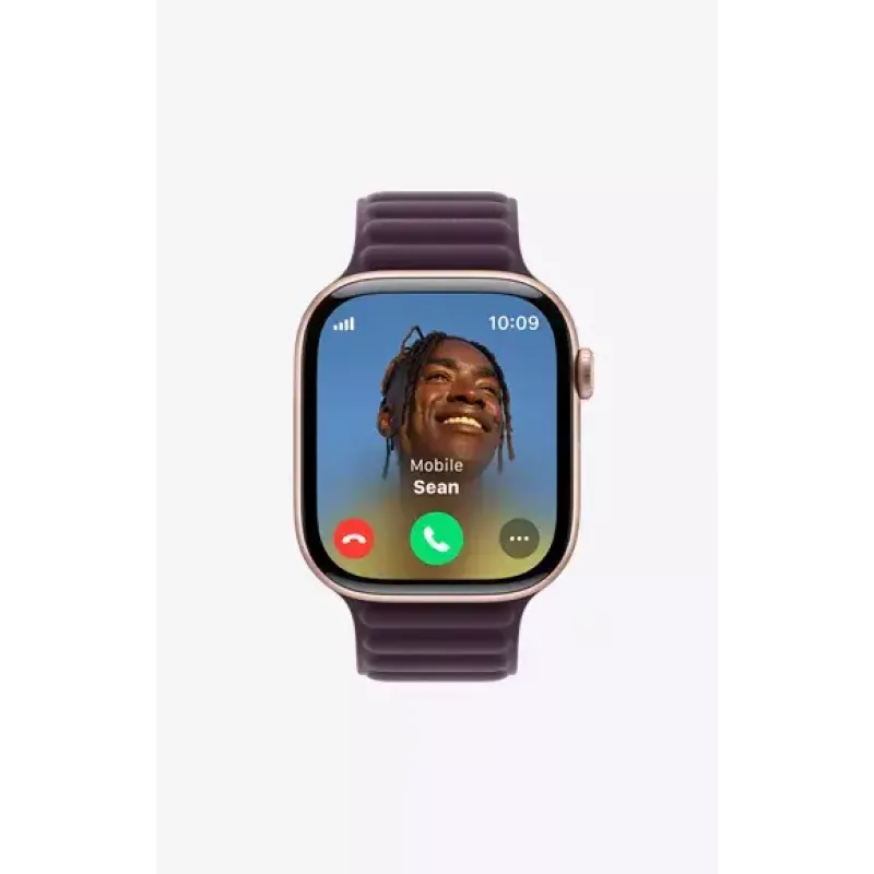 Smartwatch Apple Watch Series 10 GPS + Cellular 46mm leisteen-titanium behuizing zwart