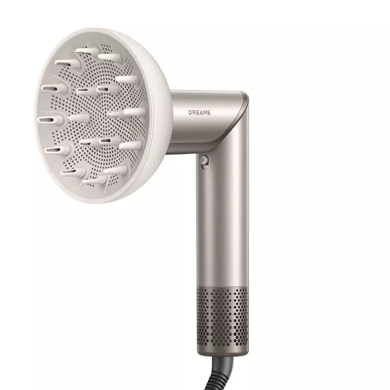 Dreame Dazzle haardroger 1400 W — 110000 t/min motor, 3 warmtestanden, max. 90°C, goud