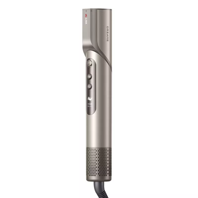 Dreame Dazzle haardroger 1400 W — 110000 t/min motor, 3 warmtestanden, max. 90°C, goud