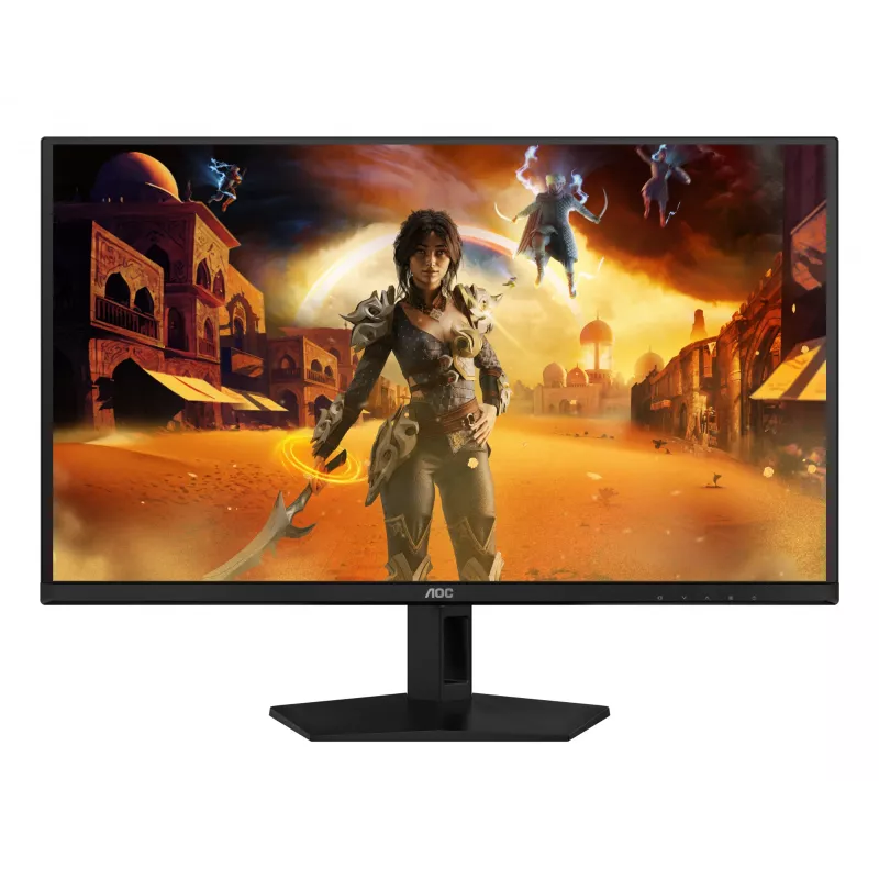 AOC G4 Q27G41ZDF computermonitor 67,3 cm (26,5 inch) 2560 x 1440 pixels Quad HD QD-OLED zwart, rood