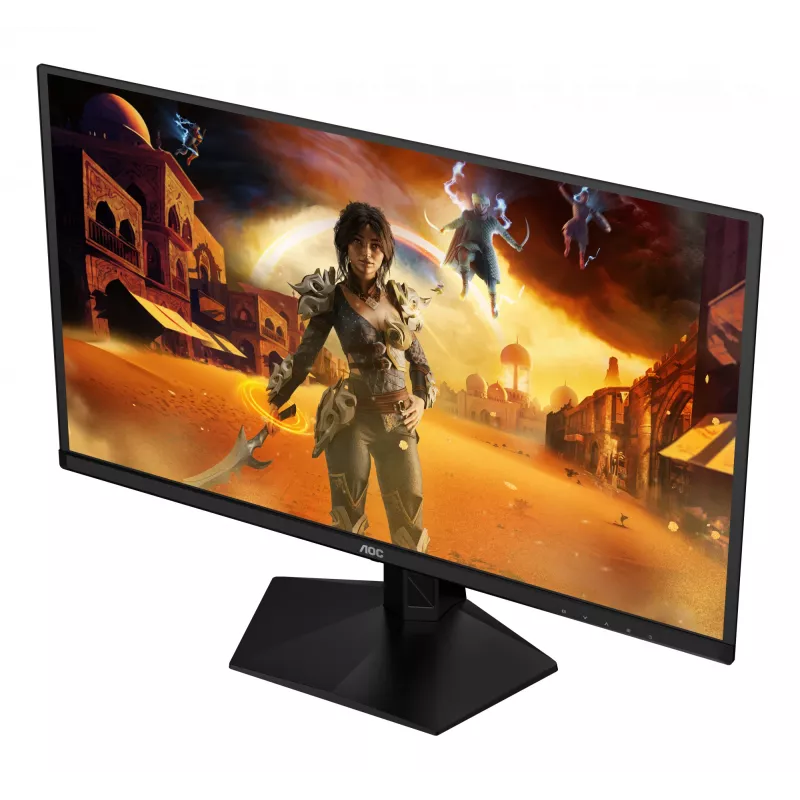 AOC G4 Q27G41ZDF computermonitor 67,3 cm (26,5 inch) 2560 x 1440 pixels Quad HD QD-OLED zwart, rood