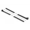 DeLOCK herbruikbare hittebestendige kabelbinders, 300 x 7,6 mm, zwart, 100 stuks