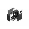 Mid-tower pc-behuizing HYTE X50 AIR Pitch zwart