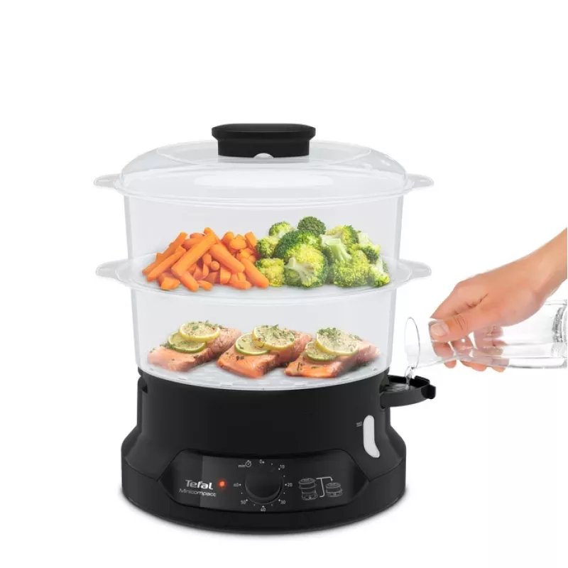 Tefal Minicompact VC139810 stomer 2 manden vrijstaand 800 W zwart