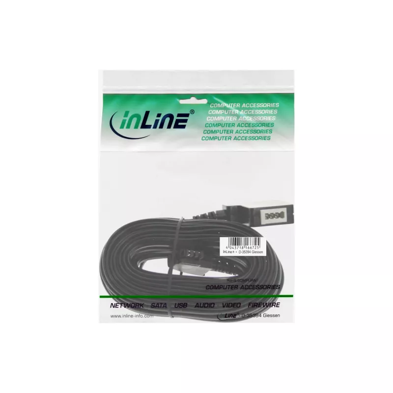 Kabelbinder InLine 100 mm, 2,5 mm breed, zwart — 1000 stuks