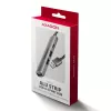 USB-hub AXAGON HUE-STA — 4-poorts aluminium strip, 1× USB-A 5 Gbit/s + 2× USB-A & 1× USB-C 480 Mbit/s, USB-A-host, grijs