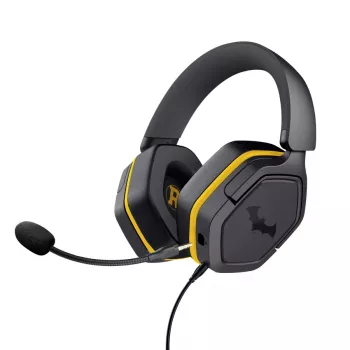 Bedrade gaming-headset TRUST 25784 met hoofdband, 20–20.000 Hz, 1,2 m kabel, zwart/geel