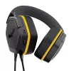 Bedrade gaming-headset TRUST 25784 met hoofdband, 20–20.000 Hz, 1,2 m kabel, zwart/geel