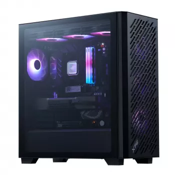 XPG VALOR AIR PRO mid-tower behuizing, midi tower, pc, zwart, ATX, EATX, micro ATX, Mini-ATX, SPCC, gehard glas, multi