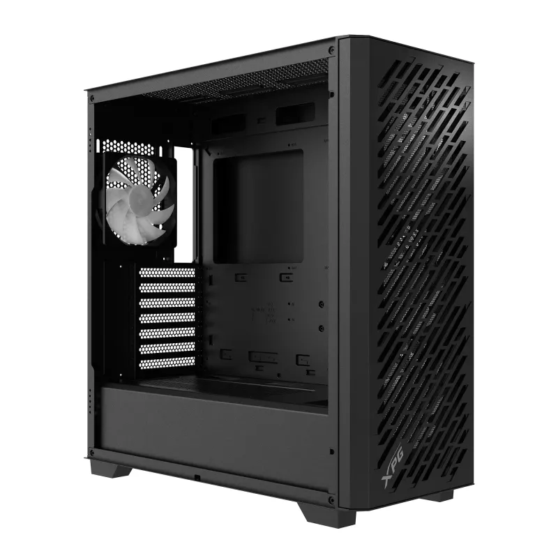 XPG VALOR AIR PRO mid-tower behuizing, midi tower, pc, zwart, ATX, EATX, micro ATX, Mini-ATX, SPCC, gehard glas, multi