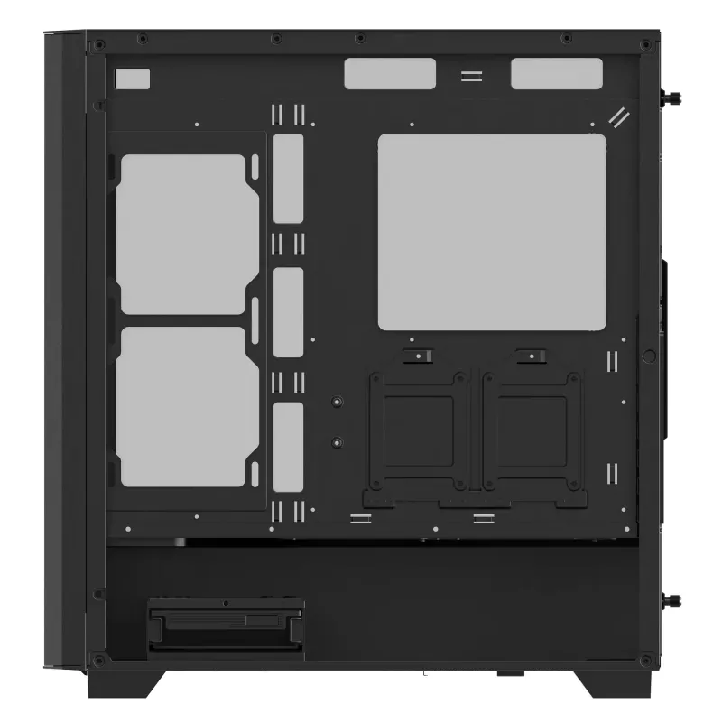 XPG VALOR AIR PRO mid-tower behuizing, midi tower, pc, zwart, ATX, EATX, micro ATX, Mini-ATX, SPCC, gehard glas, multi