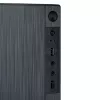 Akyga AK35BK Micro-ATX-pc-behuizing, Micro ATX / Flex ATX / Mini ITX, 2x USB 2.0, zonder voeding, zwart