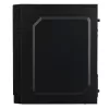 Akyga AK35BK Micro-ATX-pc-behuizing, Micro ATX / Flex ATX / Mini ITX, 2x USB 2.0, zonder voeding, zwart