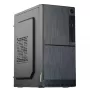 Akyga AK35BK Micro-ATX-pc-behuizing, Micro ATX / Flex ATX / Mini ITX, 2x USB 2.0, zonder voeding, zwart