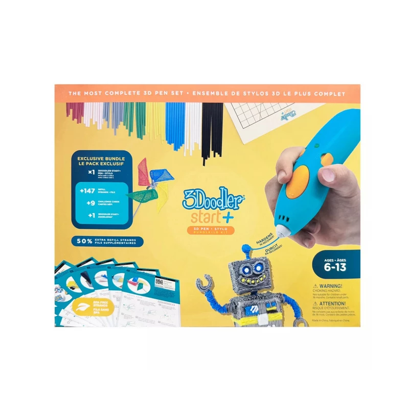 3Doodler Start Plus Costc uitgebreide set 3D-pen 0,77 mm turquoise