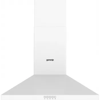 Gorenje KH60A F2LB WH WHC629E4W RL_G400, 450 m³/h, recirculatie/afvoer, C, A, B, 65 dB