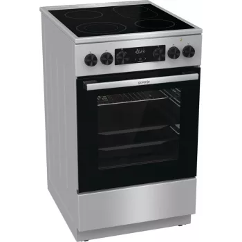 Gorenje GECS5C70XA fornuis vrijstaand fornuis elektrisch glaskeramische kookplaat roestvrijstaal
