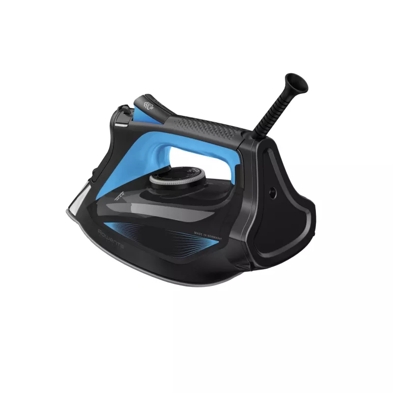 Rowenta DW5310 stoomstrijkijzer Microsteam 400 HD laserstrijkzool 2700 W zwart, blauw