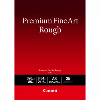 Canon FA-RG1 Premium Fine Art Rough papier, A3, 25 vel, 320 g/m², A3, 25 vel, 540 µm