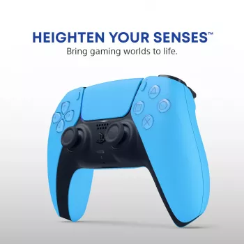Gamepad Sony DualSense v3 Blauw — Bluetooth/USB, USB-C, ingebouwde accu, compatibel met PlayStation 5
