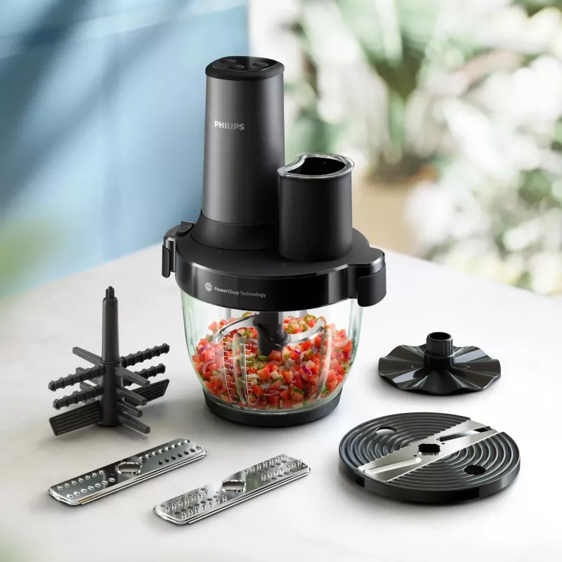 Philips 5000 Serie HR1507/00 elektrische hakmolen 2 L 650 W zwart
