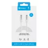 Sandberg USB-C naar USB-C USB 3.2 Gen2 100W, 3m, 3 m, USB C, USB C, USB 3.2 Gen 2 (3.1 Gen 2), 10 Gbit/s, wit
