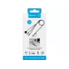 Sandberg 3in1 Travel Charge kabel 100W, 1,2 m, USB A/USB C, zwart