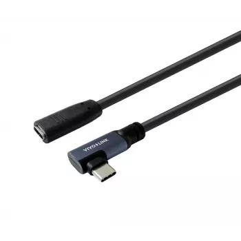 Vivolink PROUSBCMF1A USB-kabel 1 m USB-C zwart