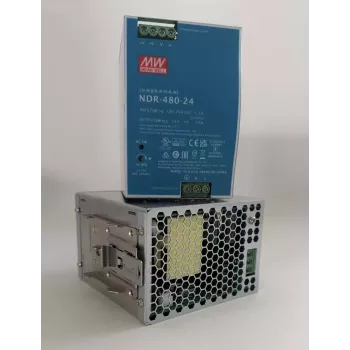Voeding ERNITEC ELECTRA-PWR-480-24V, model ELECTRA-PWR-480-24V, uitgang 24V