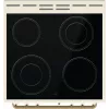 Gorenje GECS6B70CLI vrijstaand fornuis glaskeramische kookplaat beige