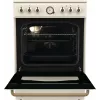 Gorenje GECS6B70CLI vrijstaand fornuis glaskeramische kookplaat beige