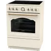 Gorenje GECS6B70CLI vrijstaand fornuis glaskeramische kookplaat beige