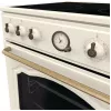 Gorenje GECS6B70CLI vrijstaand fornuis glaskeramische kookplaat beige