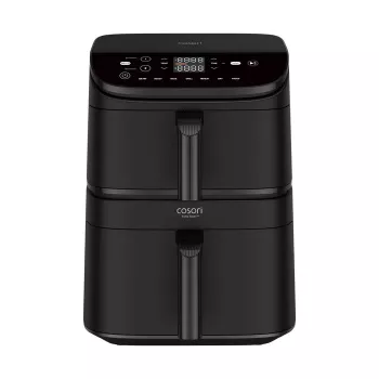 Cosori CAF-DC121-ADER dubbele 10,8-liter staande heteluchtfriteuse zwart