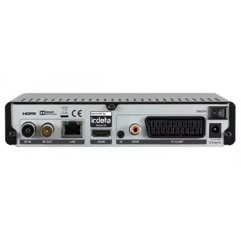Digitale ontvanger DigitalBox IMPERIAL T2 IR Zwart