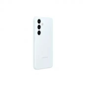 Smartphone-siliconehoesje Samsung Galaxy S24 – wit, voor 6,2-inch schermen
