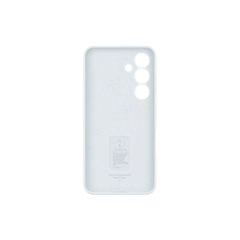 Smartphone-siliconehoesje Samsung Galaxy S24 – wit, voor 6,2-inch schermen