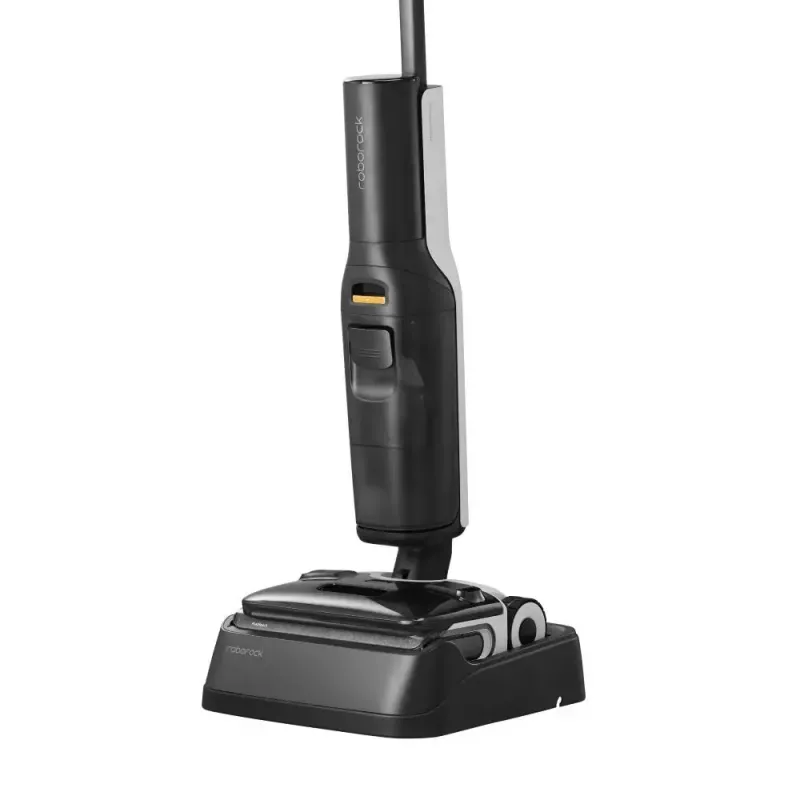 Roborock F25 ACE elektrische wismop accu droog zwart, wit 4 Ah