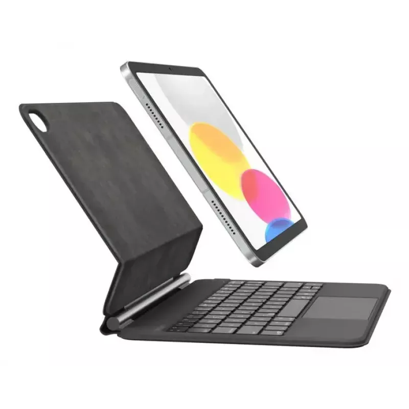 Toetsenbord Belkin BBZ002de-V3 QWERTZ Duits Bluetooth zwart touchpad