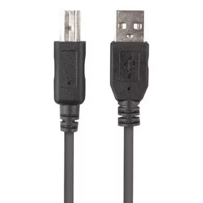 USB 2.0-kabel LANBERG CA-USBA-15CU-0030-BK, USB A naar USB B, 3 m, zwart