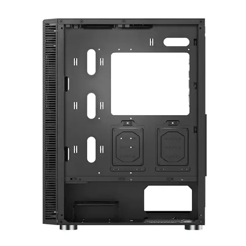 Pc-behuizing Montech X3 GLASS Midi Tower zwart