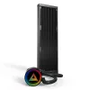 Montech LightFlow ARGB 360 processor all-in-one vloeistofkoeler 12 cm zwart 1 st.
